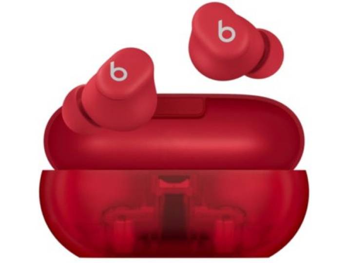 Beats - Ecouteurs Solo Buds Rouge Transparent