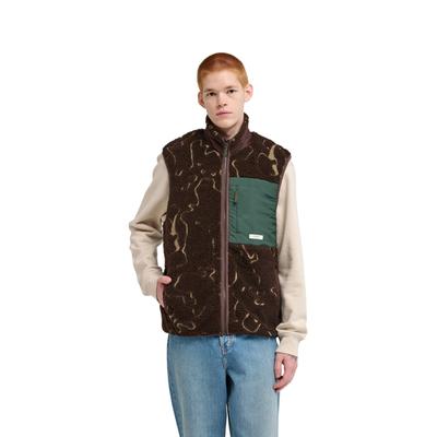 Outdoorjacke ELEMENT "Lake Sherpa", Herren, Gr. XL, braun (java lines), Obermaterial: 100% Polyester., Jacken Outdoorjacke
