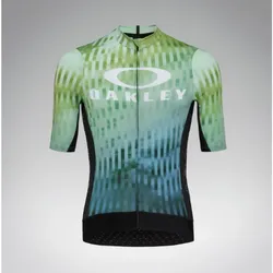Oakley Icon Training Herren Trikot Kurzarm Green Glitch Print Gr. XL