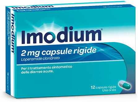 Johnson & Johnson Imodium Diarrea Occasionale Acuta 12 Capsule Rigide 2 Mg