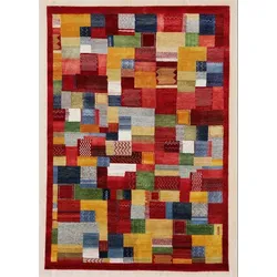 Teppich LORRI Nomad rot/multi (LB 120x180 cm) - LB 120x180 cm