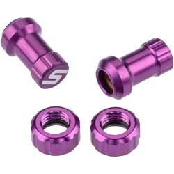 Stan's NoTubes Ventilkappe Tubeless Valve Color Kit violett
