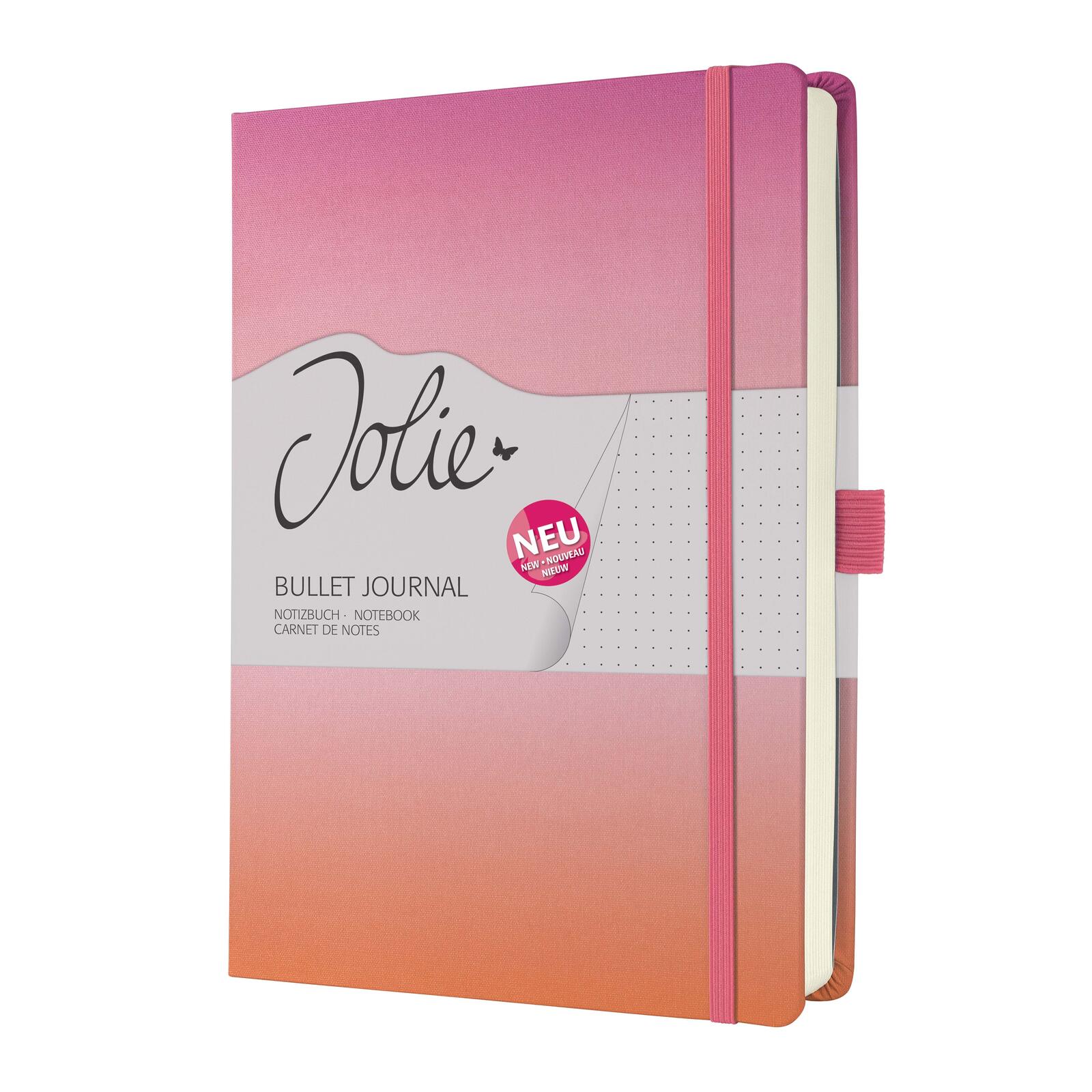 SIGEL Notizbuch JOLIE Bullet, punktraster, 200 Seiten, A5+ JB103