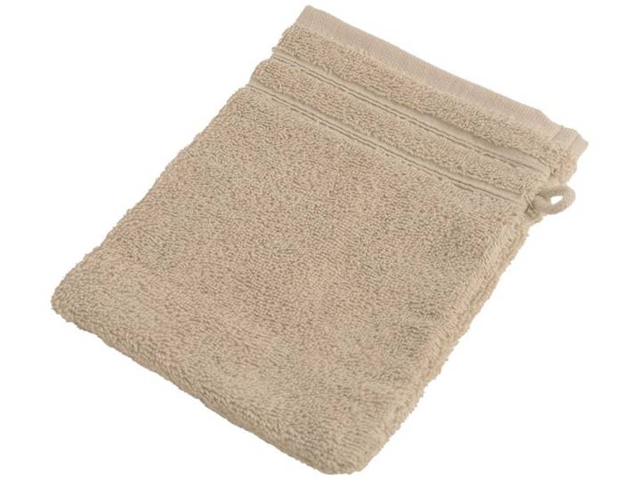 Waschhandschuh WEWO FASHION 9518W , beige, B:16cm L:21cm, Frottee, Waschlappen, Waschhandschuh, saugstark