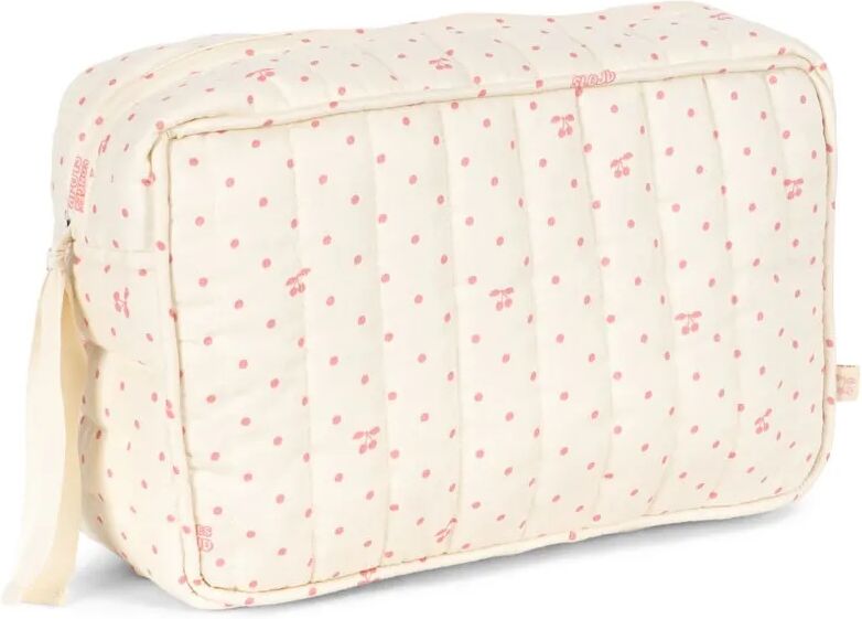 Konges Sløjd Grande trousse de toilette Cherry Dot Rose taille unique