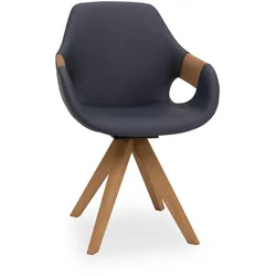Armlehnstuhl hartmann Naturzeit Basti (BHT 60x91x60 cm) - BHT 60x91x60 cm