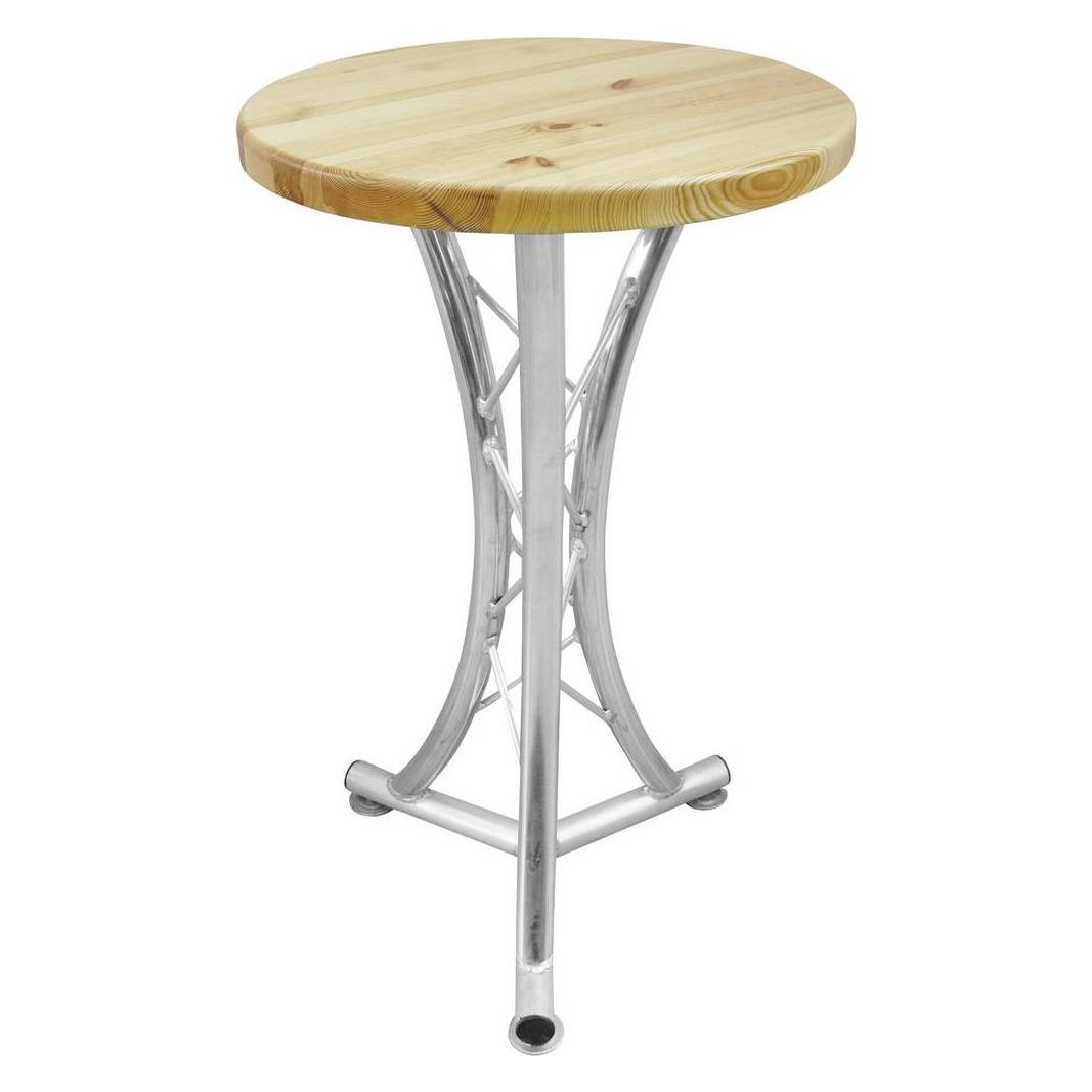Alutruss Bistrotisch, geschwungen (60320125)