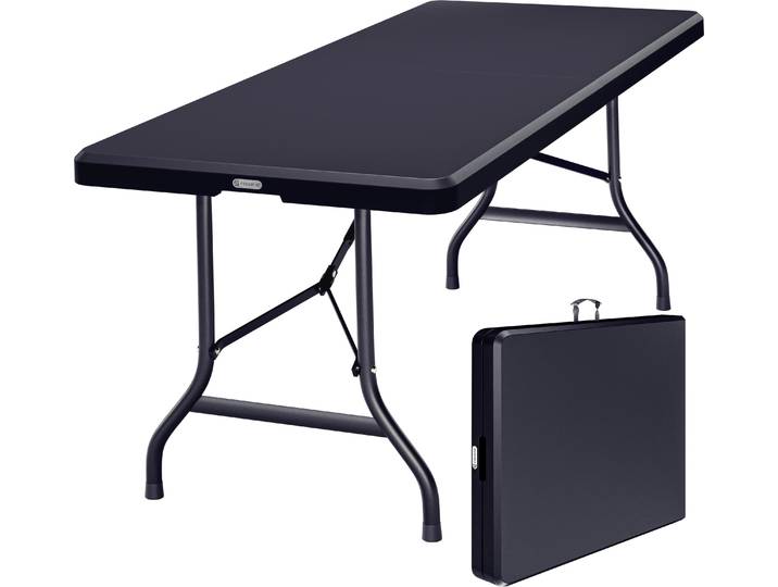 Casaria Table de Camping Pliante en Plastique