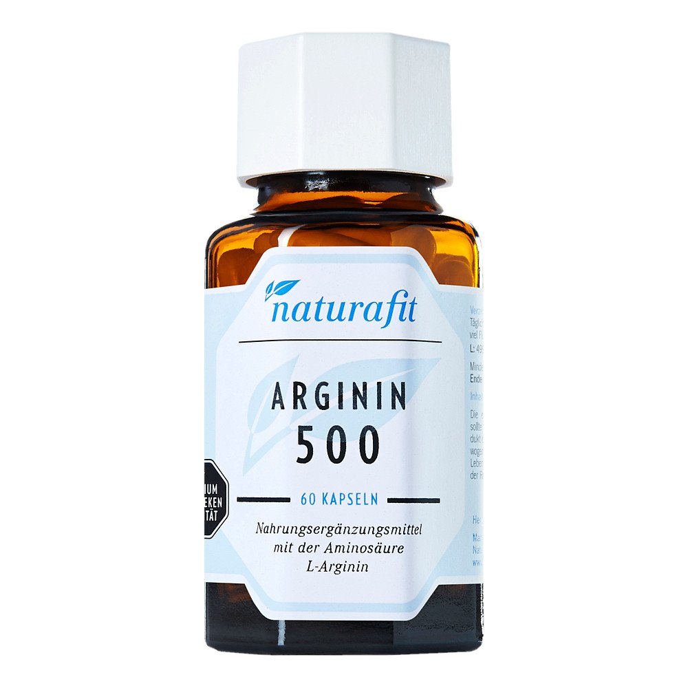 NaturaFit GmbH Naturafit Arginin 500 Kapseln 11859151