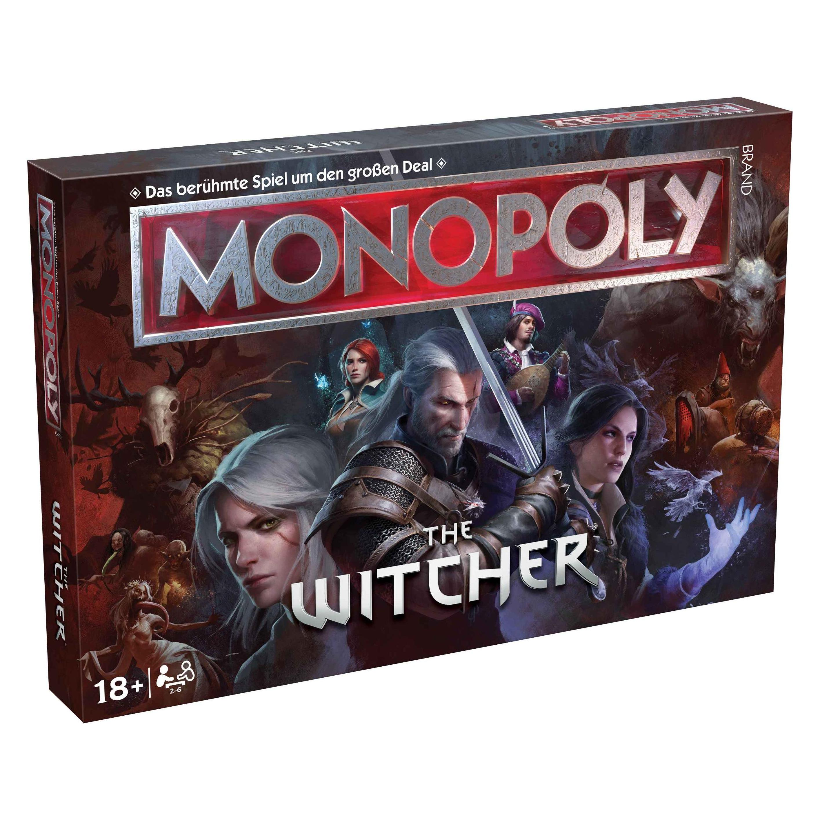 Winning Moves Monopoly - The Witcher (Deutsch, 2 - 6 Spieler) (WIN57455)