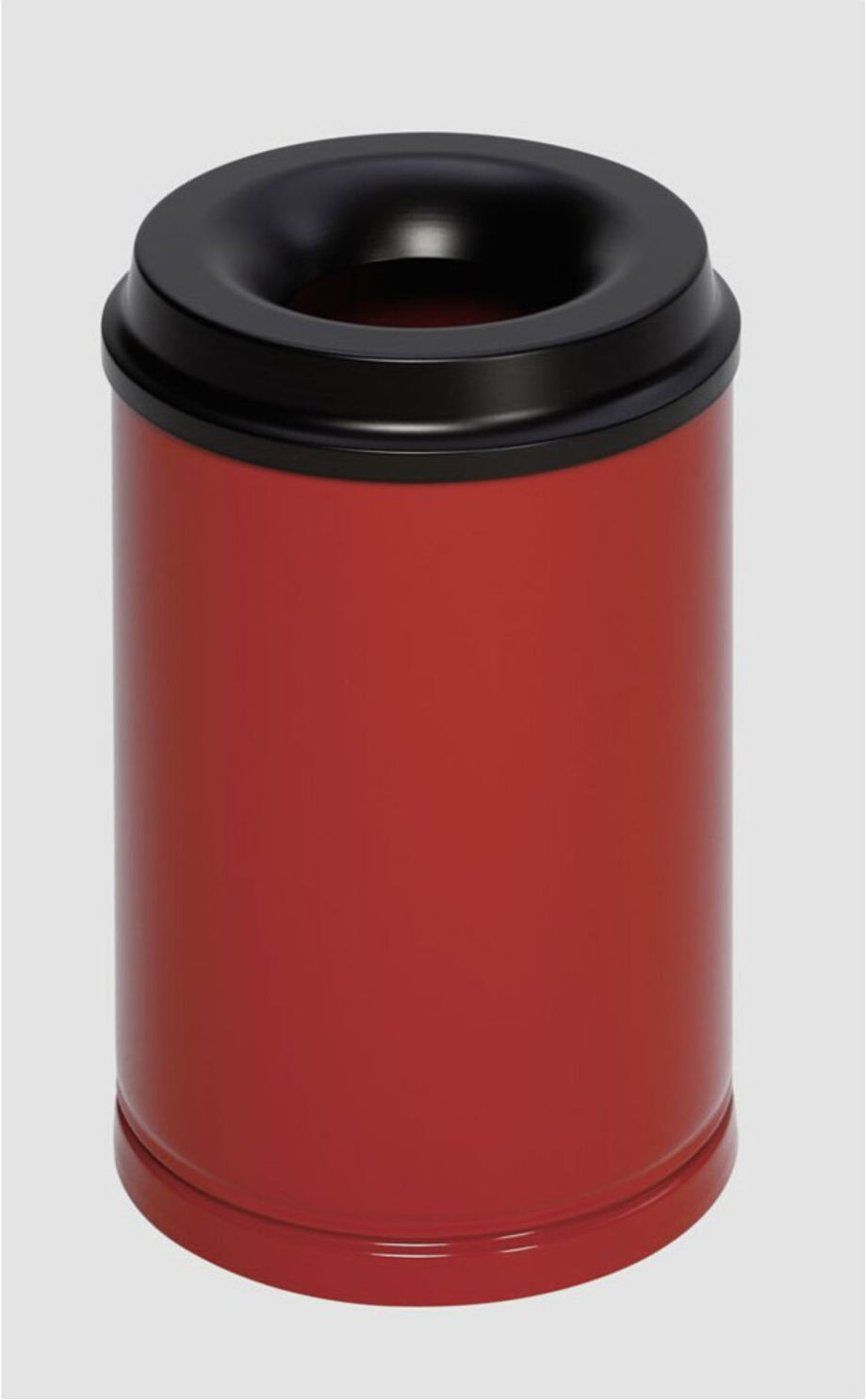 VAR Papierkorb feuersicher Löschkopf rot 15 l (3140)