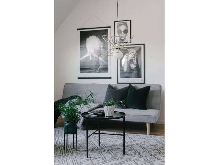 Ray 45 Pendelleuchte Brass - Globen Lighting - Esszimmer - Metall