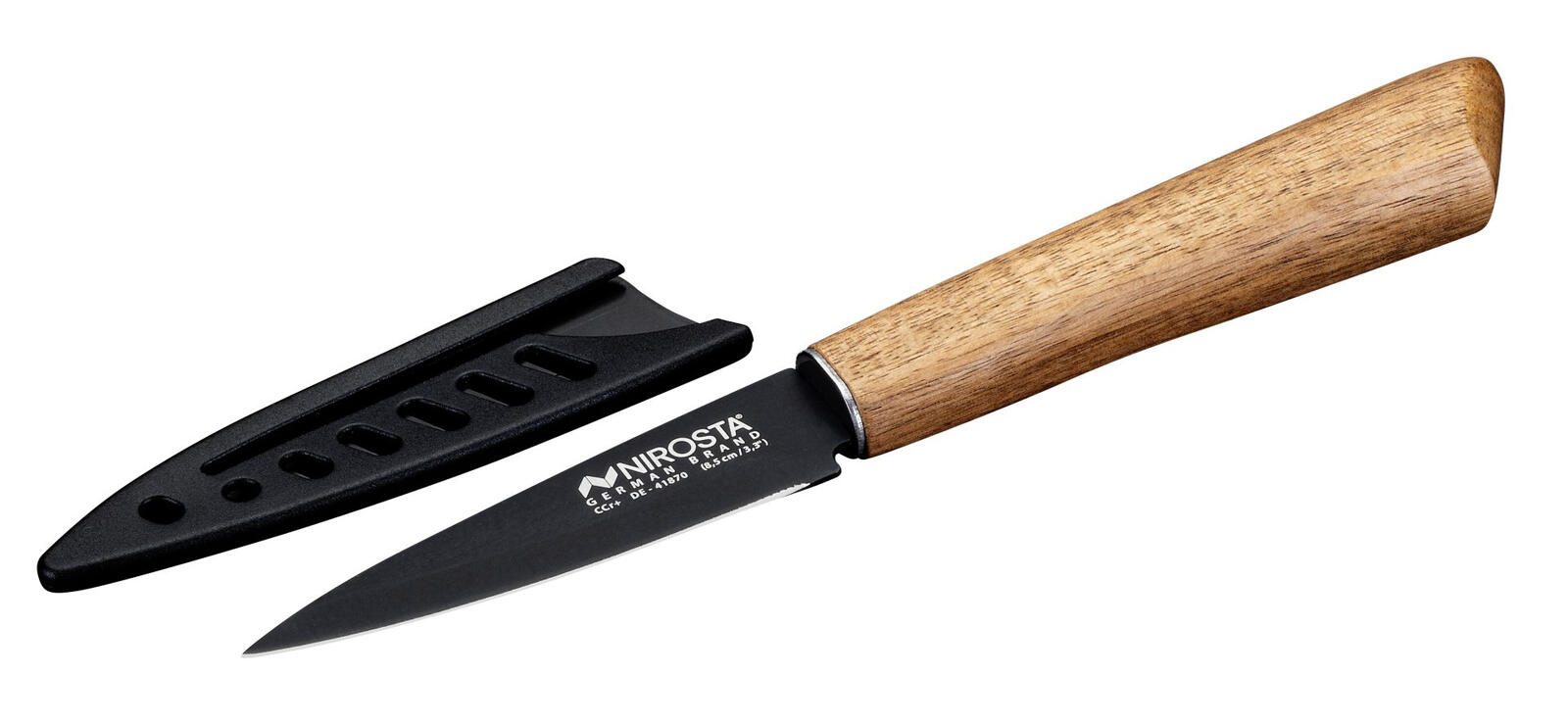 NIROSTA Küchenmesser Flow Fair schwarz, 19,5cm 41870