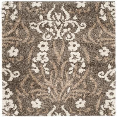 SAFAVIEH Florida Shag Kylie Damask 1.2-inch Thick Rug