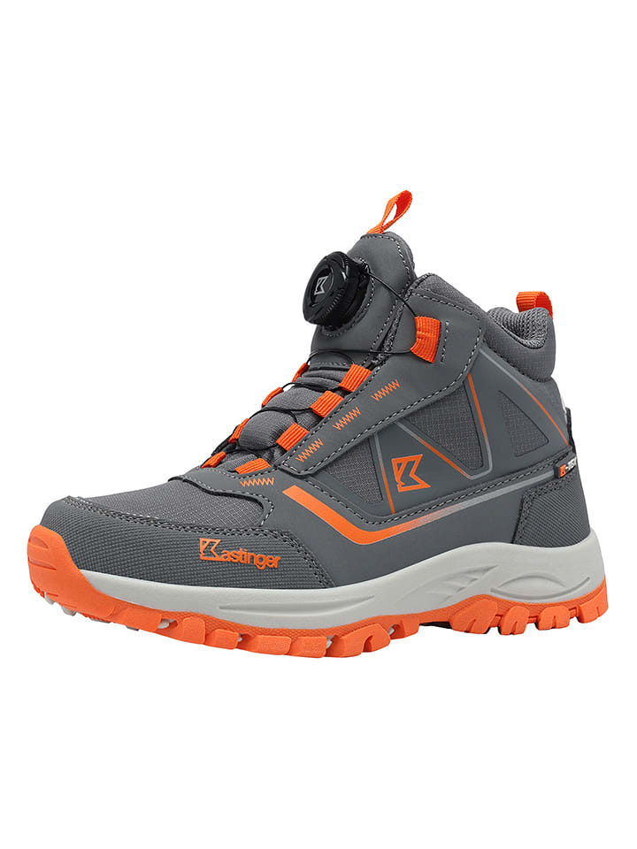 Kastinger Wanderboots "FSK-Wenger Mid XT KTX" in Grau/ Orange - 31