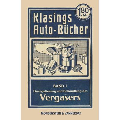 Klasings Auto-Bücher Band 1, Taschenbuch von Georg v. Reichenbach, Karren Publishing, 978-3-942153-32-4