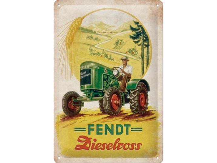 Wandbord - Fendt Dieselross