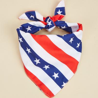 Fusion Finds Patriotic Dog Bandana Washable Pet Triangle Scarf a4