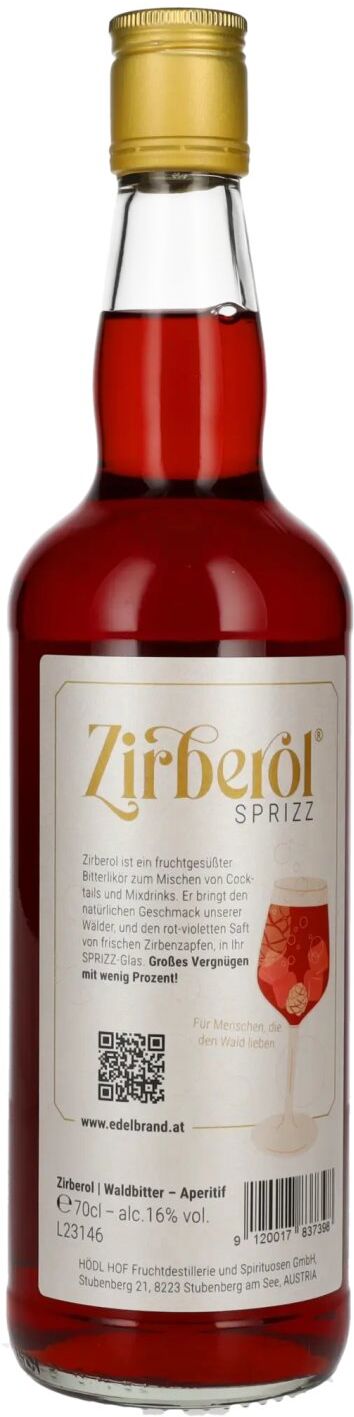 Hödl Hof Zirberol Sprizz 16% Vol. 0,7l