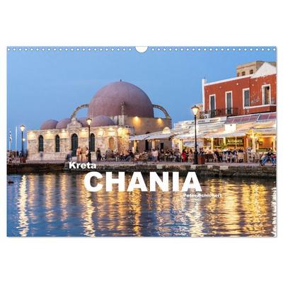 Kreta - Chania (Wandkalender 2026 DIN A3 quer), CALVENDO Monatskalender