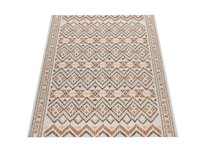 Paco Home Ostende 543 Mehrfarbig 200X290, Mehrfarbig, Kunststoff, Rechteckig, 200x290 cm, Teppiche und Böden, Teppiche, Outdoorteppiche