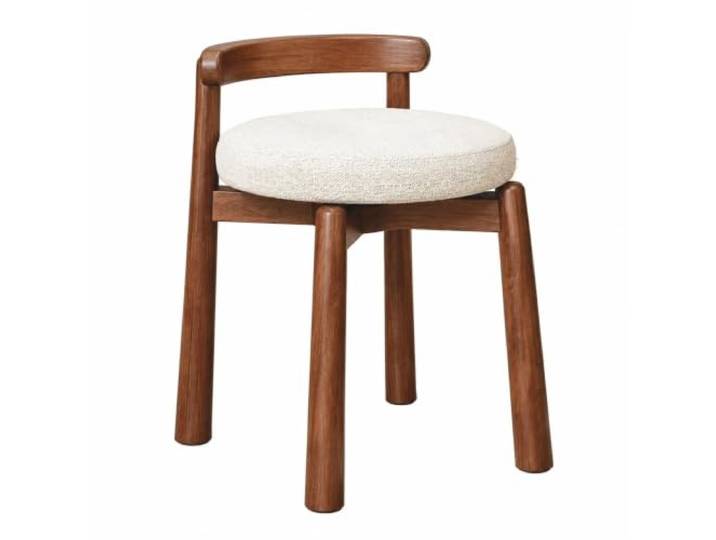 WSJJXS Hocker mit Stauraum, Schminkhocker, 360 Grad Drehbar Massivholzrahmen, Hochdichter Schaumstoff, Atmungsaktiver Stoff, Platzsparend(Style A1)