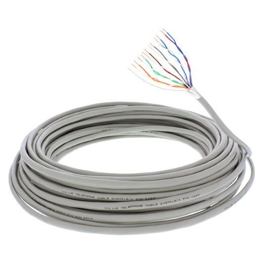 InLine Telefon-Kabel 12-adrig (69977C)