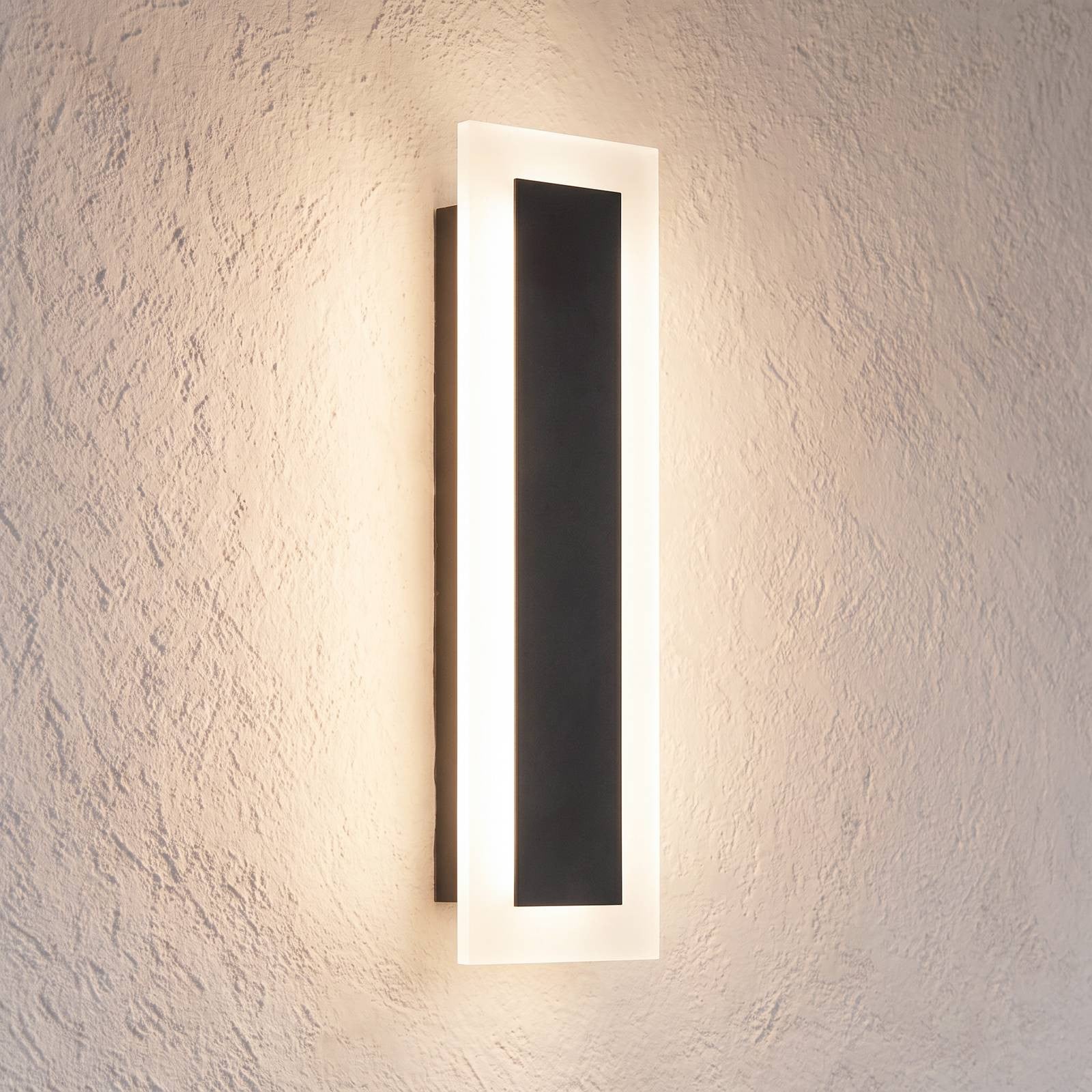Milagro Lighting Moderne LED Wandlamp voor de Tuin in Metaal