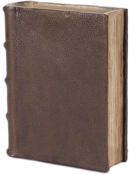 Melrose International "Decorative Book Vase 7.75""H"