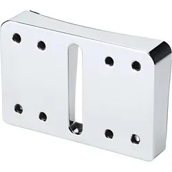 Heinz Bikes HBMA, Nummernschildhalter-Adapter - Verchromt