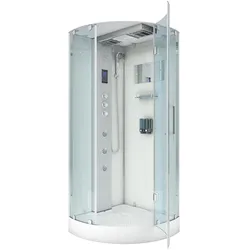 AcquaVapore D37-20R1 Dusche Duschtempel Komplett Duschkabine -Th. 100x100