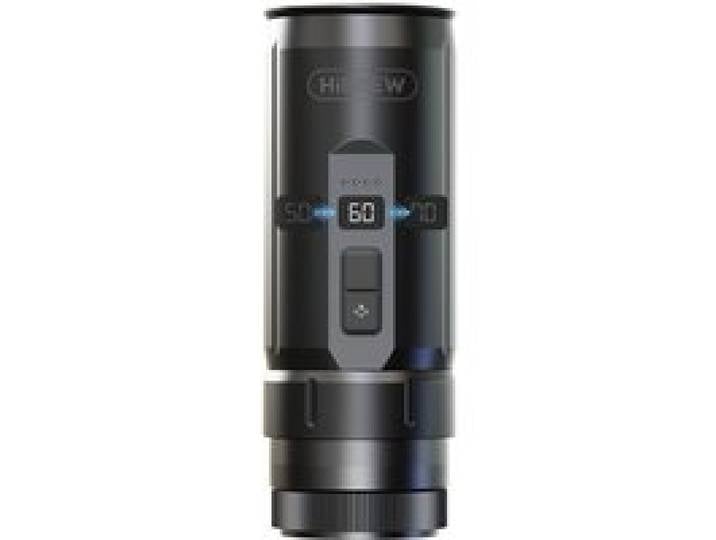 Machine à Expresso Portable HiBREW H4C - Chauffage Sans Fil - 20 Bars - Réservoir Deau de 100 ml - Batterie Amovible - Noir