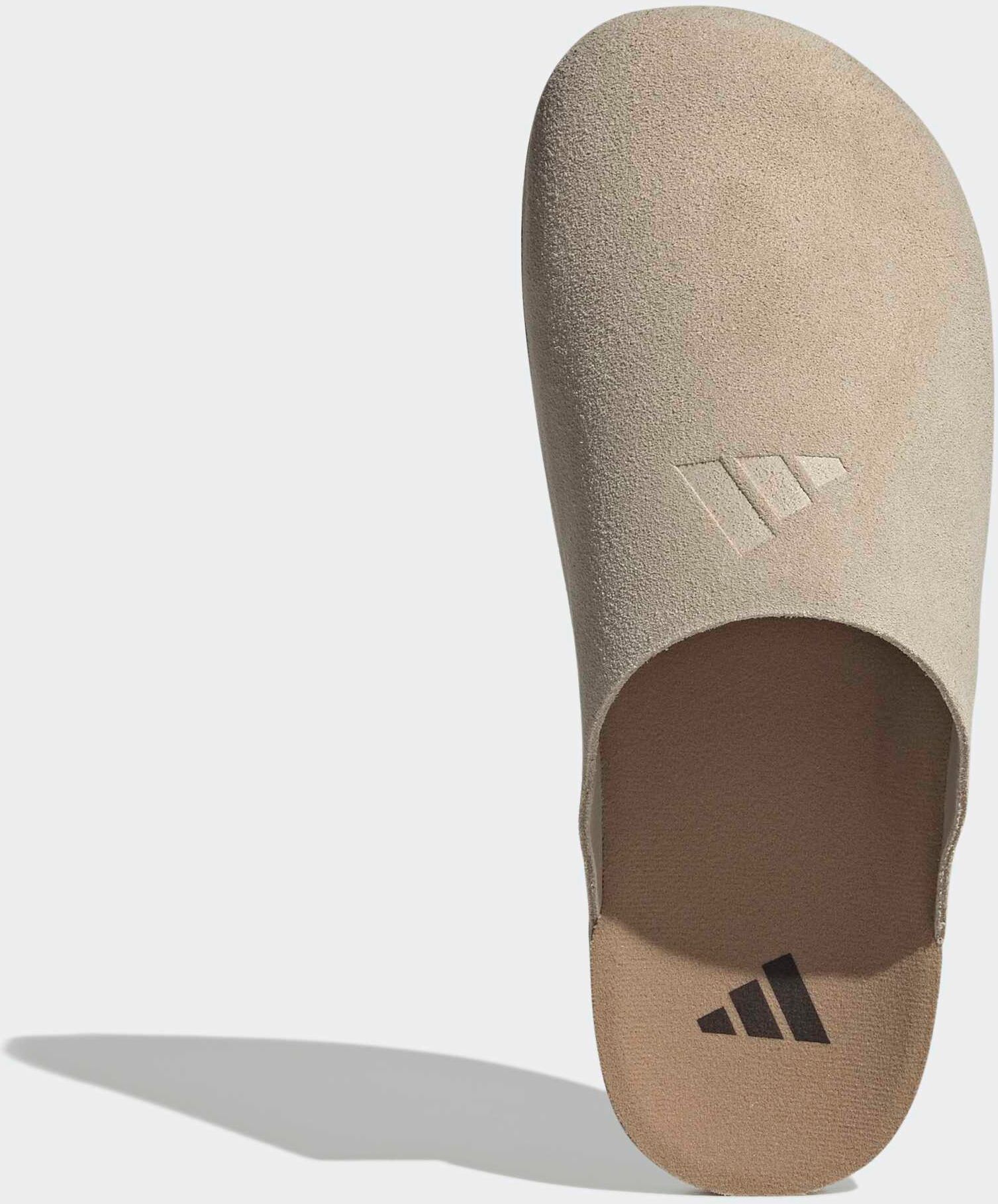 Hausschuh, Damen, Gr. 40,5, khaki three, khaki three, gum5, Leder, Schuhe Hausschuh