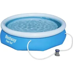 BESTWAY POOL-SET, RUND, MIT FILTERPUMP, Größe ONE SIZE in Schwarz 000