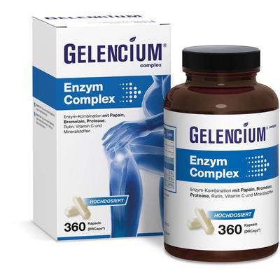Gelencium Enzym Complex hochdos.m.Bromelain Kaps. 360 St Kapseln