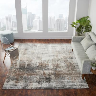 KALATY Earth Tones/Greys Area Rug