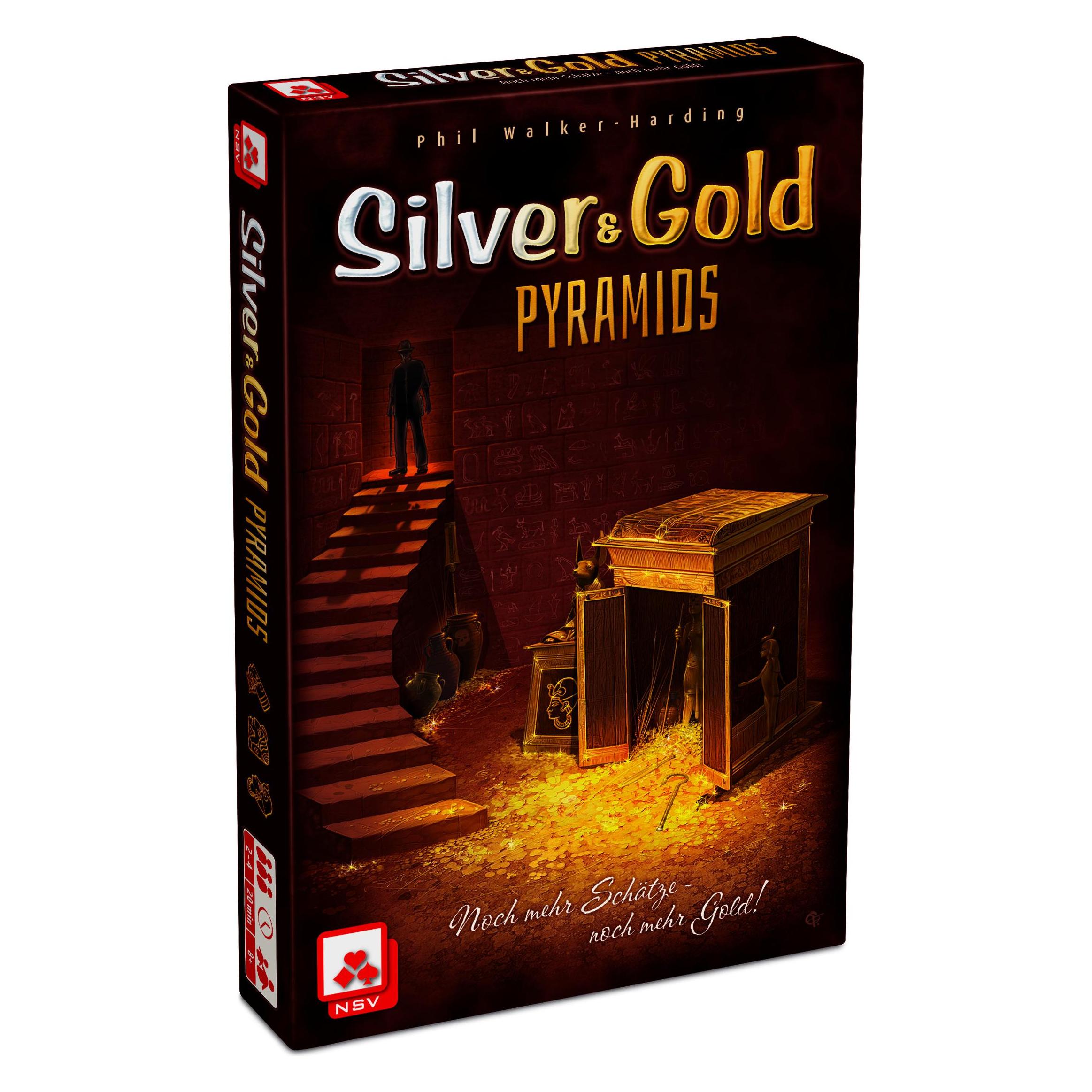 NSV Silver & Gold Pyramids - das Spiel für endlos viele Abenteuer (Deutsch, 2 - 4 Spieler) (10041765-0001)