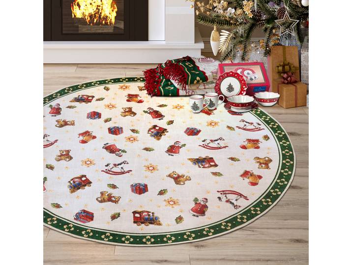 Villeroy & Boch Nostalgic Toys Delight, eckig, rund und Läufer 3 mm Höhe Weihnachten, Wohnzimmer, Flur, Geschenk, Toys Delight, Dekoration