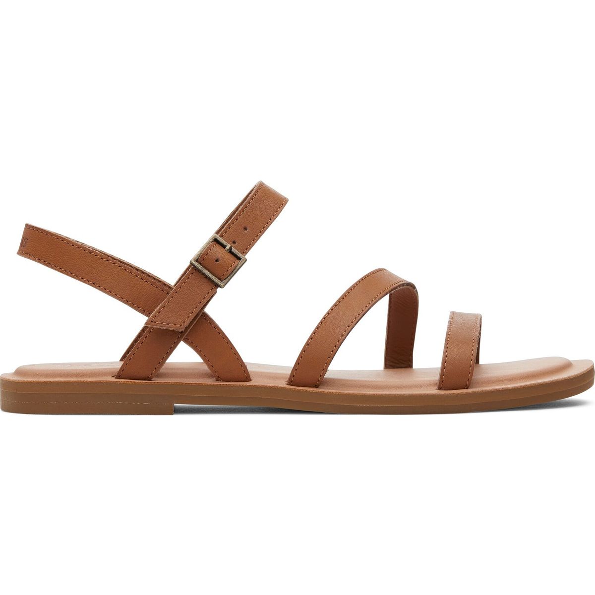 Toms Kira tan leather 38.5 10020825-38.5