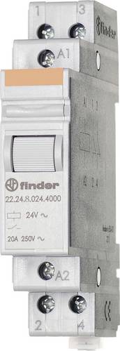 Finder 22.24.8.230.4000 Industrierelais Schaltstrom (max.): 20A 2 Öffner 1St.