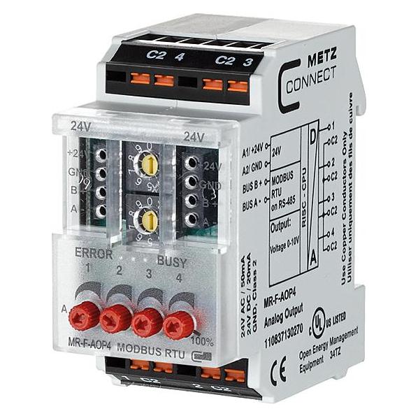 Metz Connect Metz 110837130270 MR-F-AOP4 Modbus RTU (110837130270)