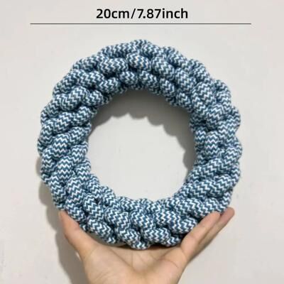 Uplift Treasures Durable Rope Chew Toy For Dogs a