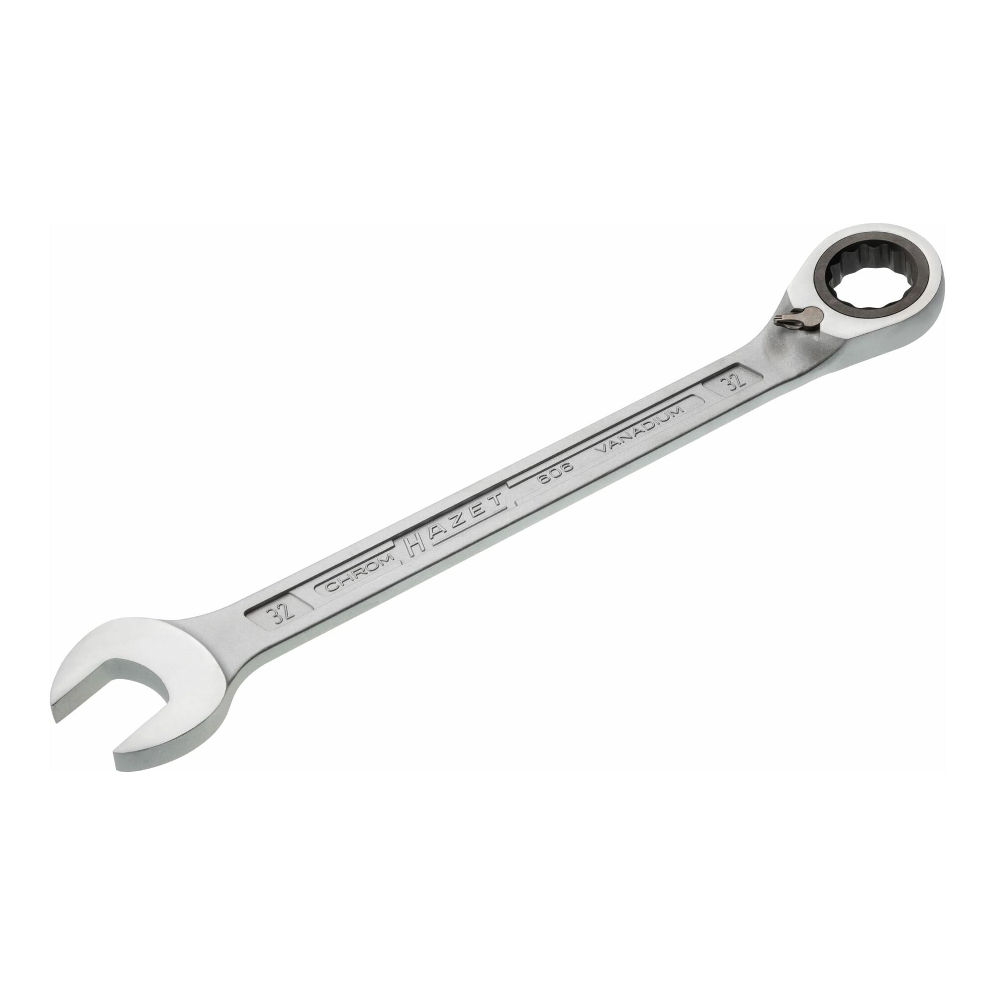 HAZET Knarren-Ring-Maulschlüssel 606-32 32 mm)