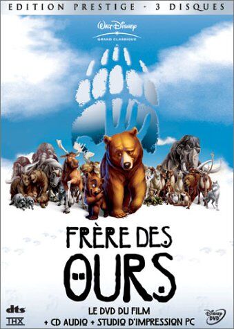 Bob Walker - Frère des ours - Édition Prestige 2 DVD [CD 4 titres inclus] [FR Import] - Preis vom 08.10.2026 07:26:42 h