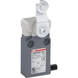 ABB LS20P42B11-U01 Positionsschalter Kunststoff-Gehäuse grau IP67 Stahl-Rollenschwenkhebel verzinkt 1SBV015942R3801 LS20P42B11U01