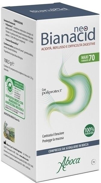 ABOCA SpA SOCIETA' AGRICOLA Aboca, NeoBianacid, 70 Compresse