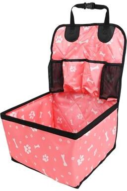 Uplift Essentials Multi Function Pet Car Seat & Safety Bag pink