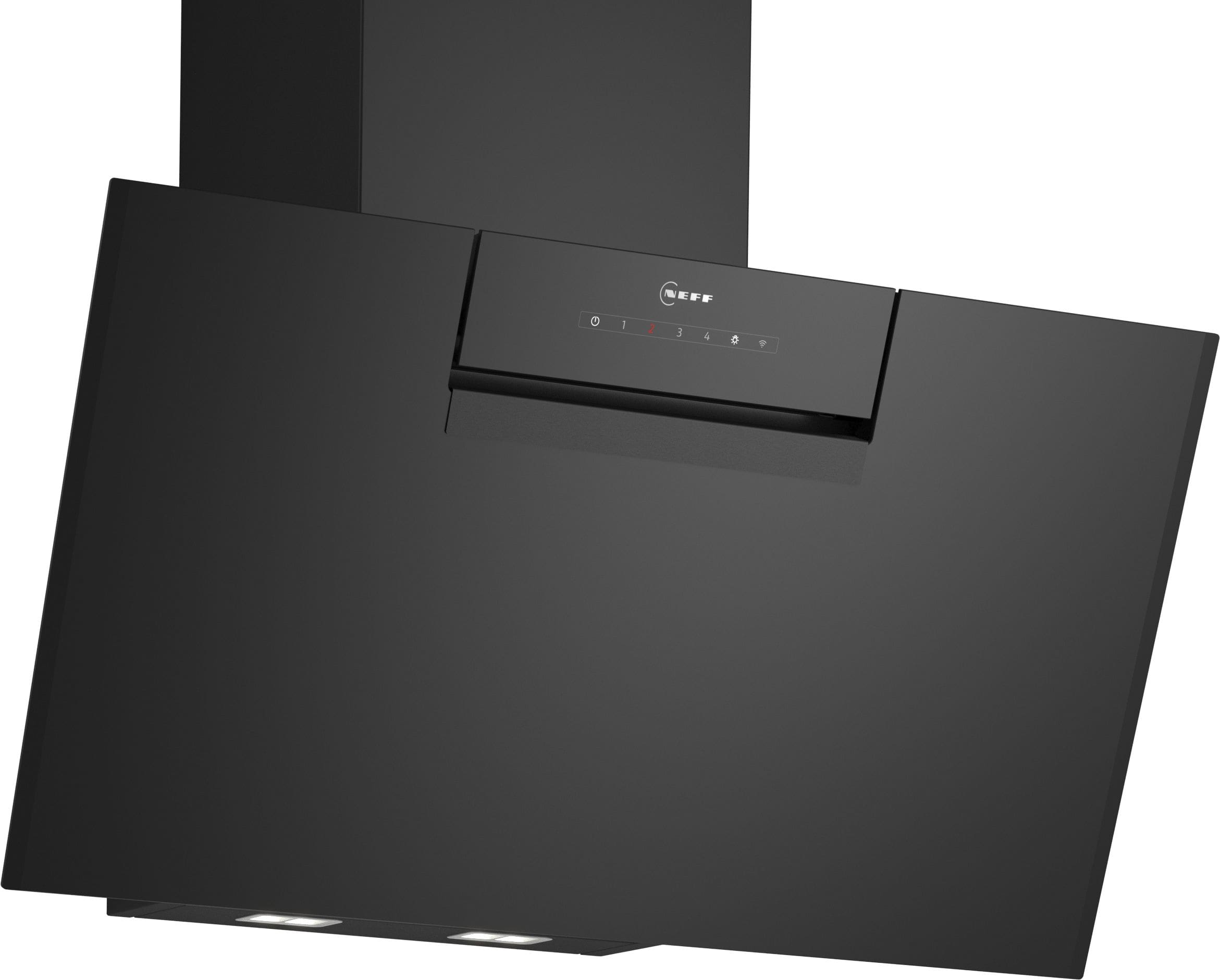 Neff D85IFN1S0 Abluft/Umluft Dunstabzugshaube/Esse Wand 60 cm (Schwarz)