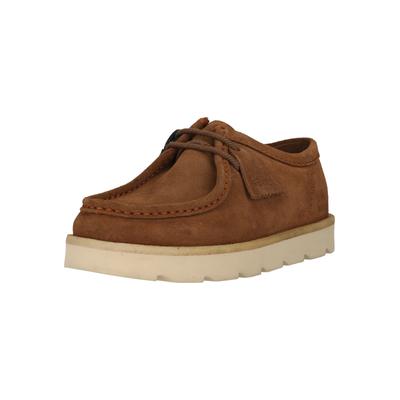 Schnürschuh CLARKS "Meare Walla", Herren, Gr. 44, braun, Schuhe Schnürschuh, mit leichter Konstruktion