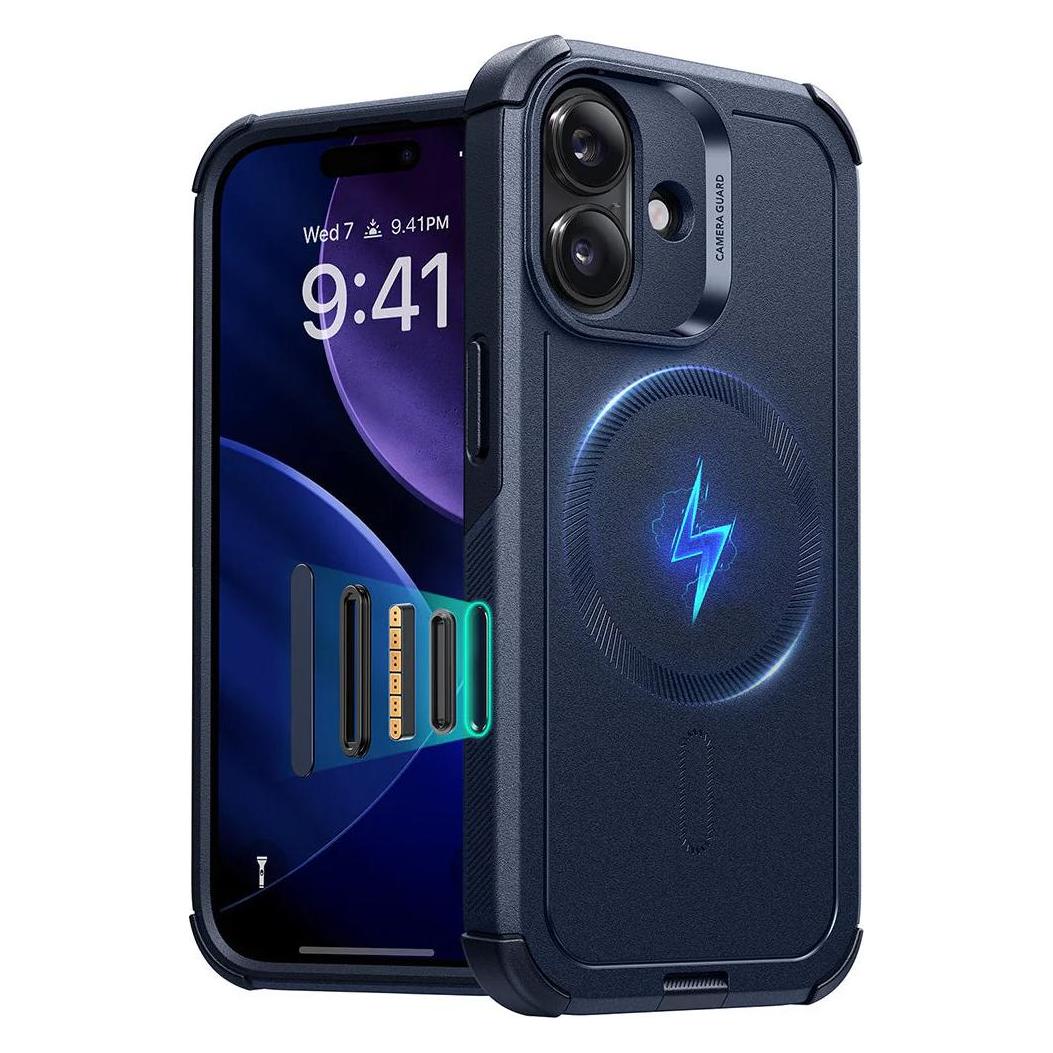 ESR - Cyber Halolock - iPhone 17 - Blue (Apple iPhone 17) (59432721)